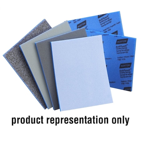 Norton Abrasives Sponge 4-1/2 X 5-1/2 X 3/16 In. 3077